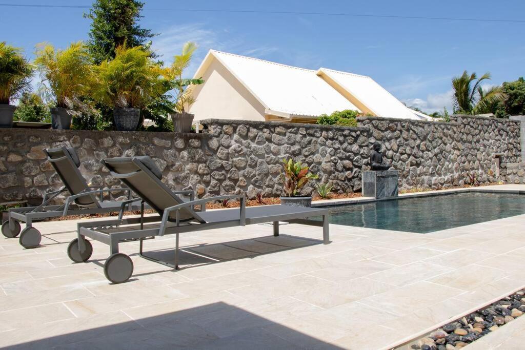 Villa Du Beau Vallon 2 Jacuzzi Privatif Et Piscine Chauffee Partagee Saint-Benoît Zewnętrze zdjęcie