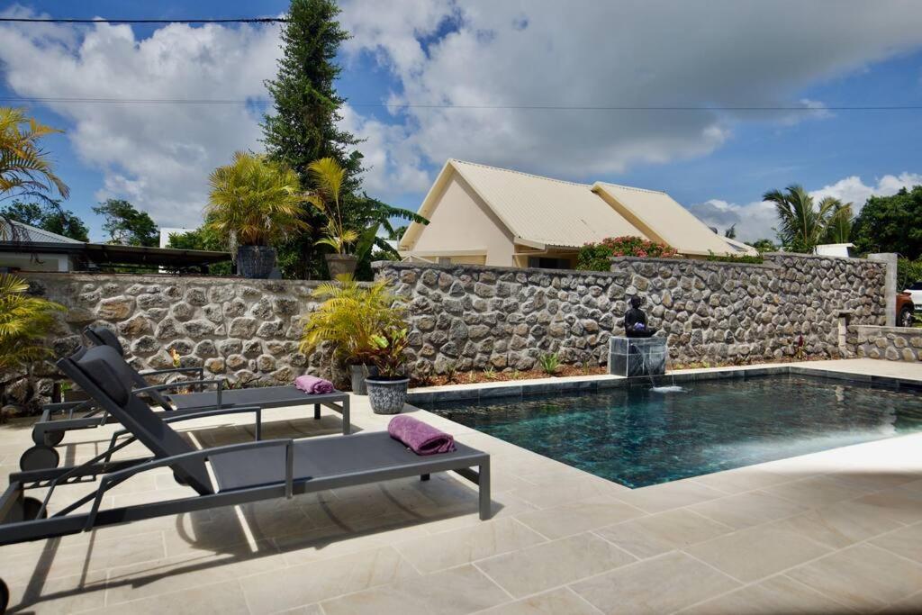 Villa Du Beau Vallon 2 Jacuzzi Privatif Et Piscine Chauffee Partagee Saint-Benoît Zewnętrze zdjęcie